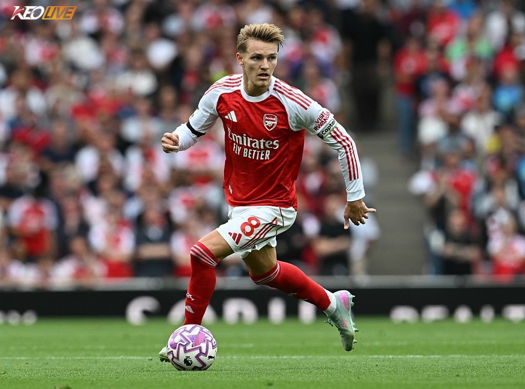 Chấn thương của Odegaard và Saka | Keolive