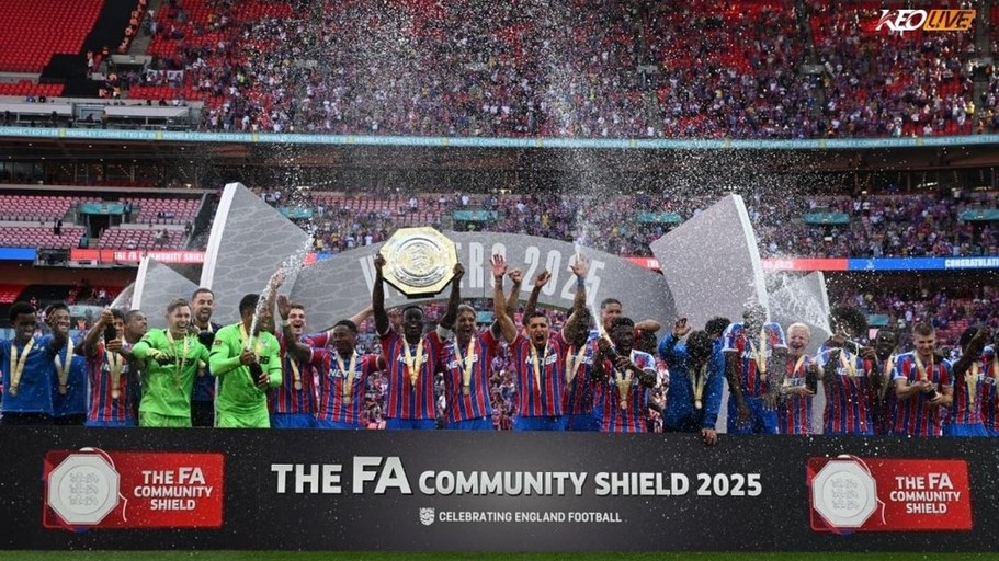 Crystal Palace vô địch Community Shield ngay lần đầu | Keolive