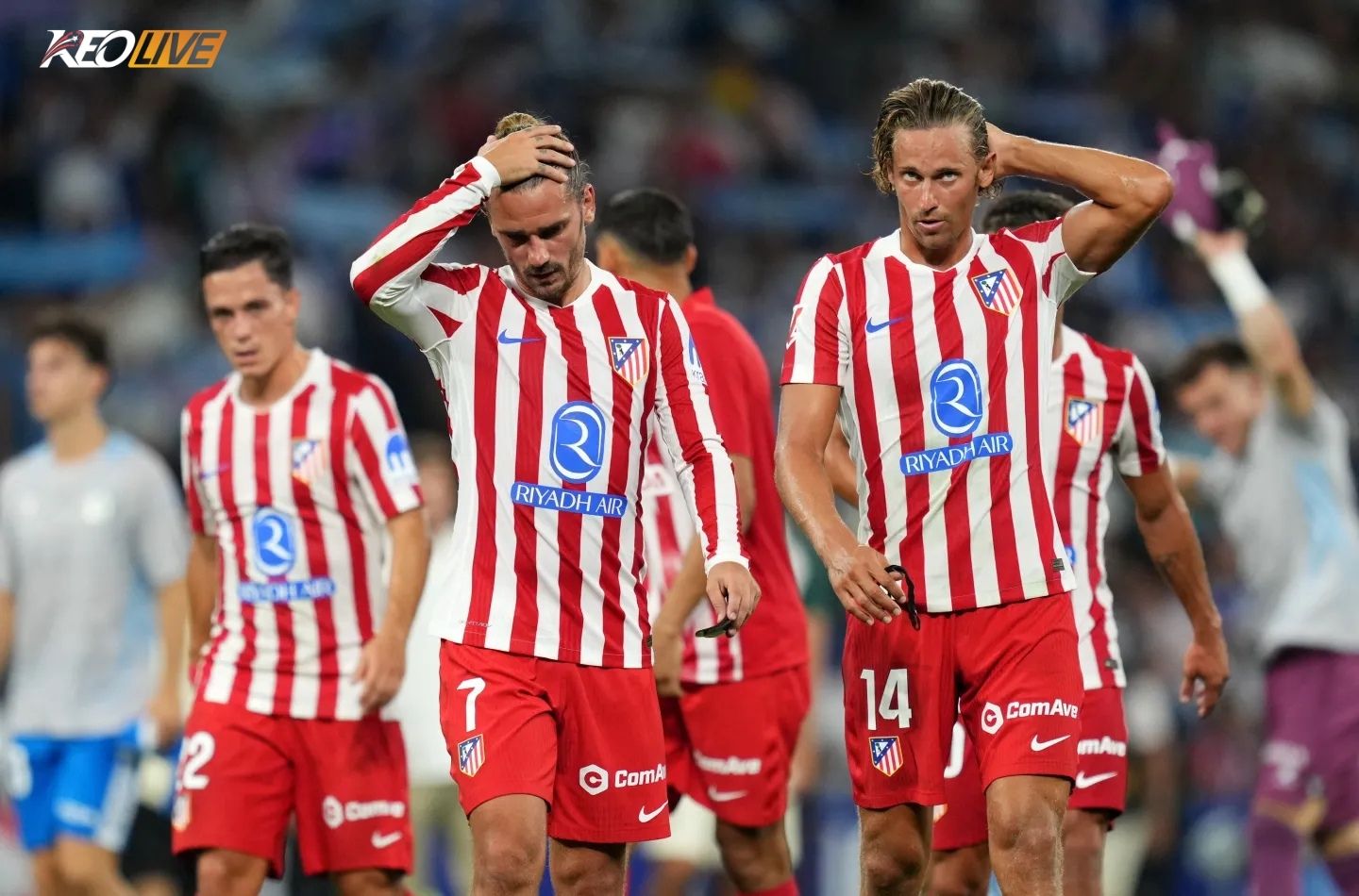 Atlético trượt chân ngay vòng đầu tiên của La Liga 2025/26 | Keolive