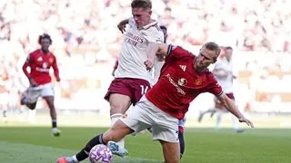 Hình ảnh cho bài Man Utd 0-1 Arsenal: Pháo thủ giành 3 điểm bản lĩnh tại Old Trafford