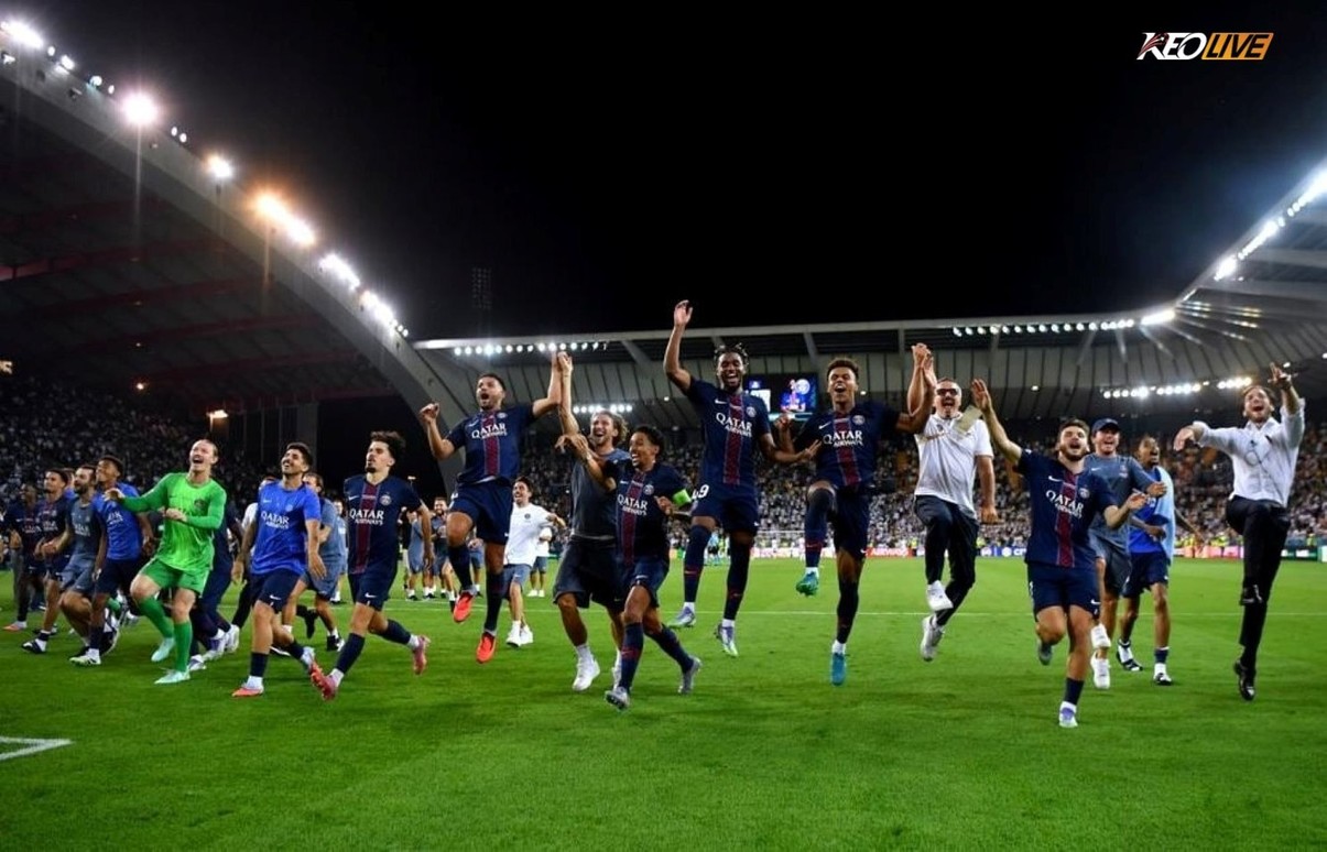 Cảm xúc vỡ òa của PSG khi trải qua loạt đấu súng nghẹt thở | Keolive