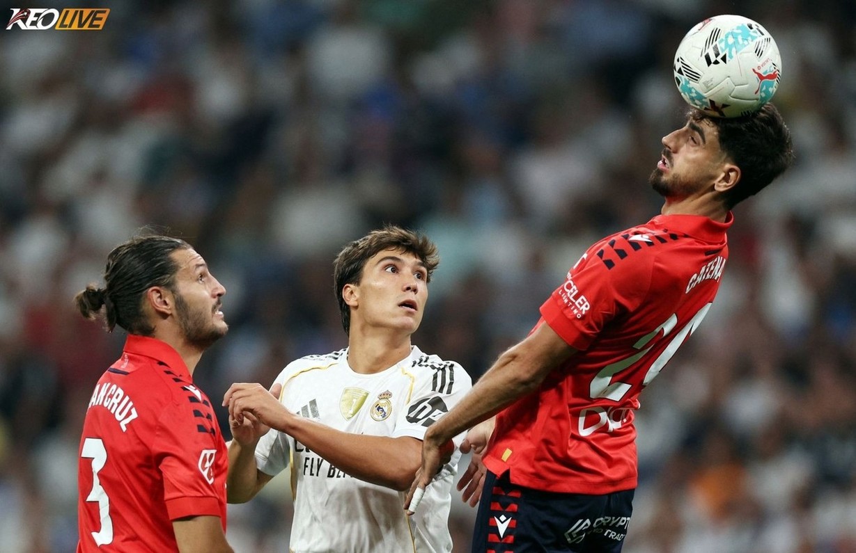 Osasuna phòng ngự tốt và hạn chế tối đa cơ hội | Keolive
