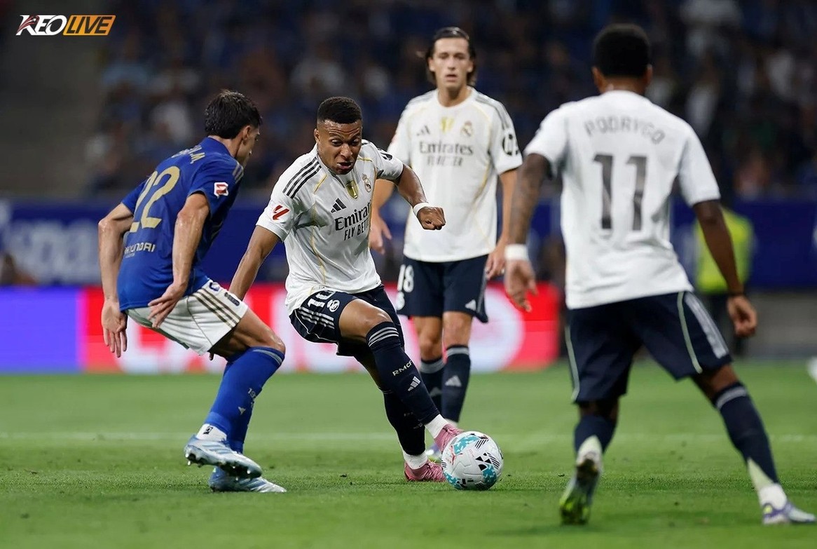 Mbappé mở tỉ số cho Real | Keolive