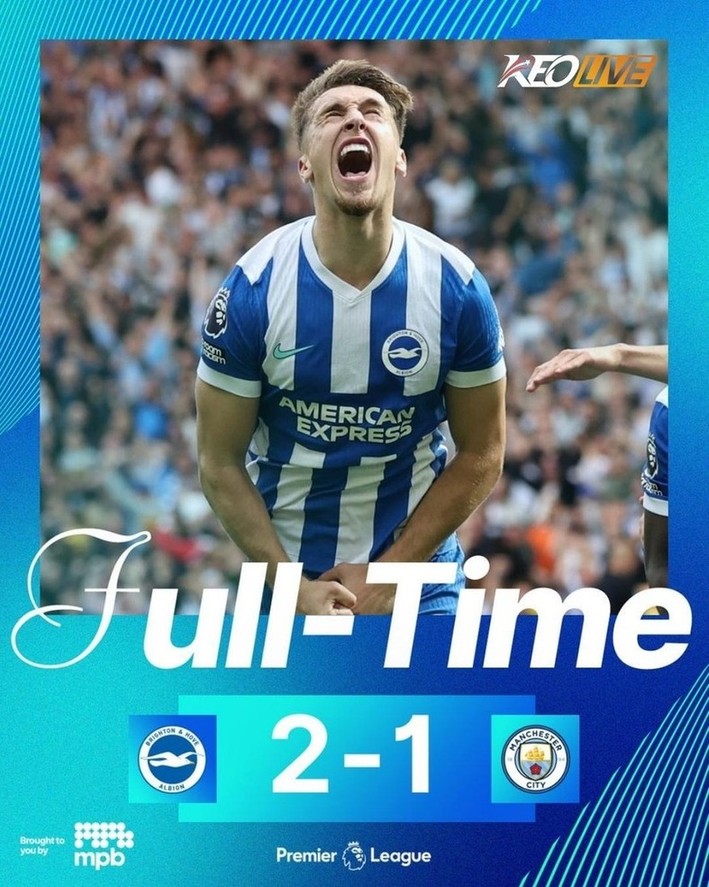 Brighton 2-1 Manchester City | Keolive