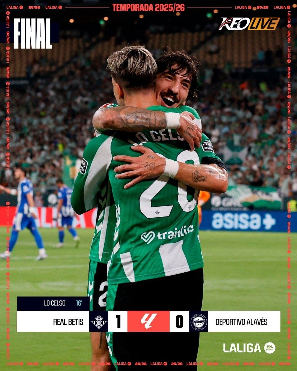 Real Betis 1-0 Deportivo Alaves | Keolive