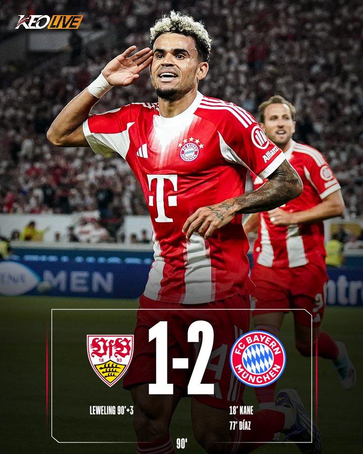 Bayern Munich 2-1 Stuttgart | Keolive