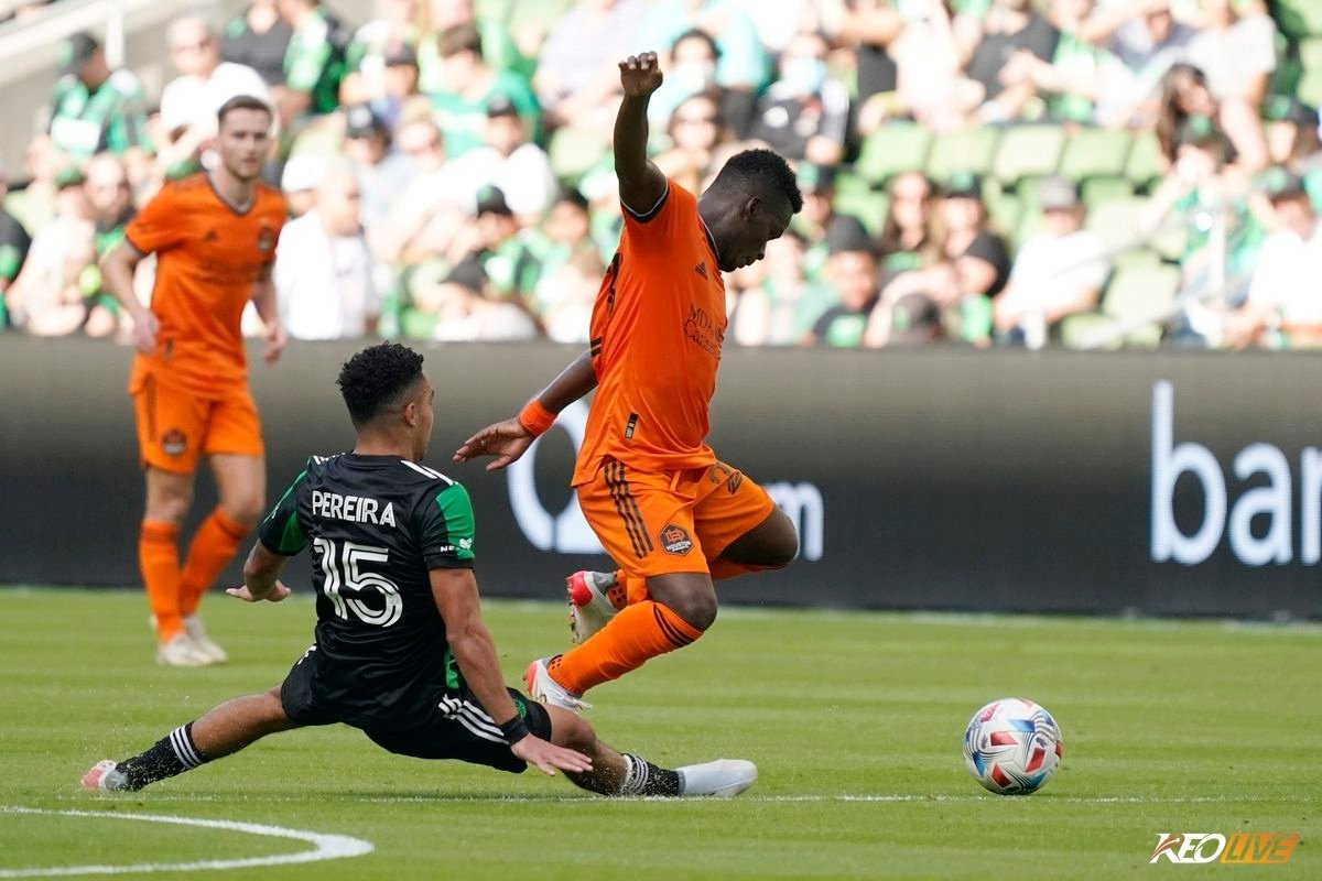 Lần gặp nhau gần nhất Austin vs Houston Dynamo | Keolive