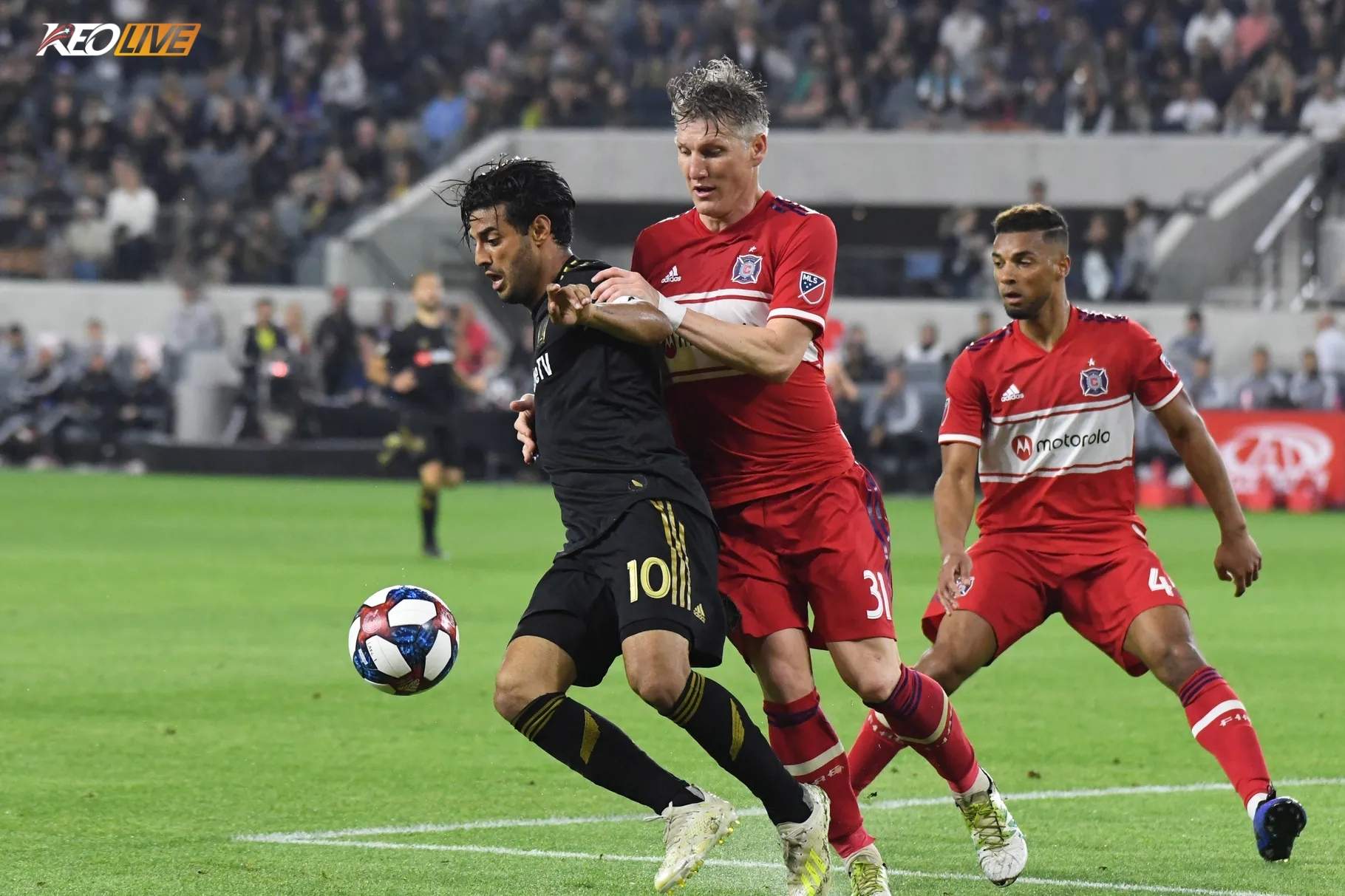 Lần gặp nhau gần nhất Chicago Fire vs Los Angeles FC | Keolive