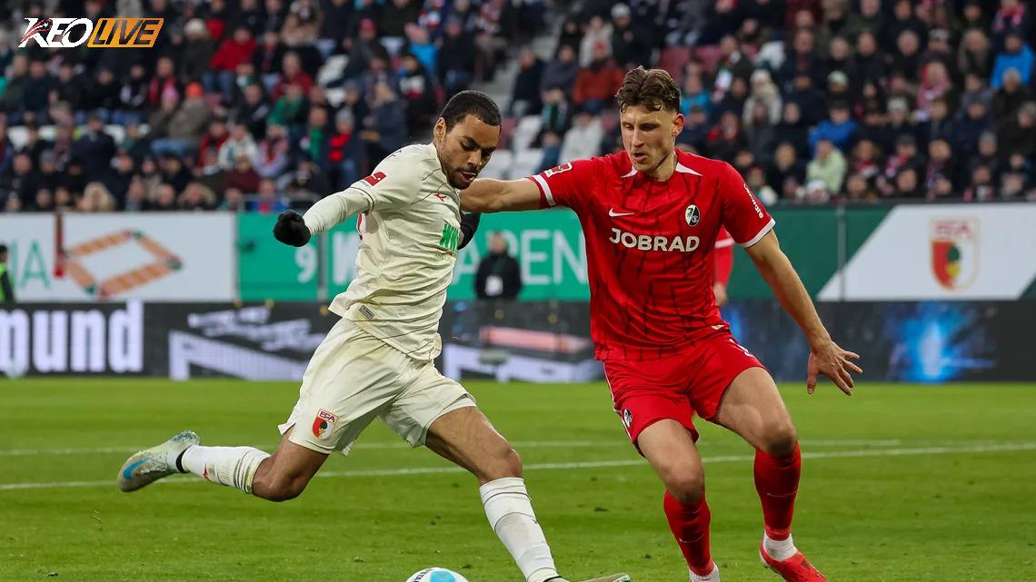 Lần gặp nhau gần nhất Freiburg vs Augsburg | Keolive