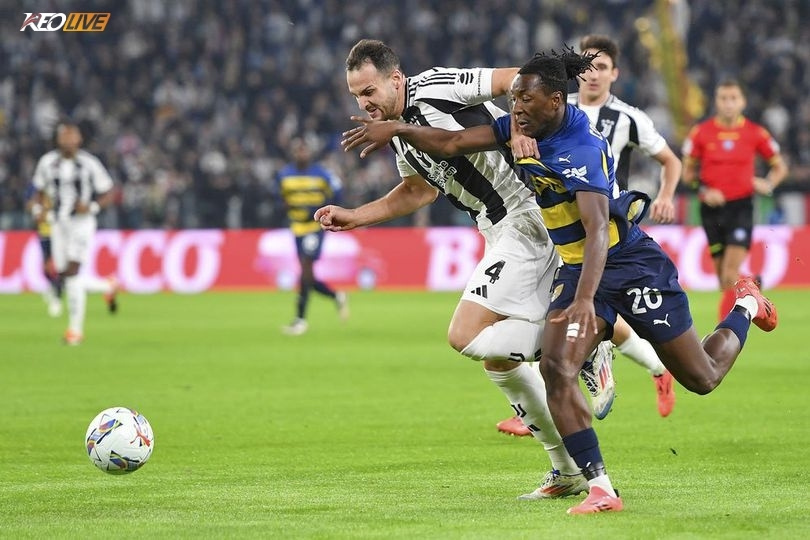 Lần gặp nhau gần nhất Juventus vs Parma | Keolive