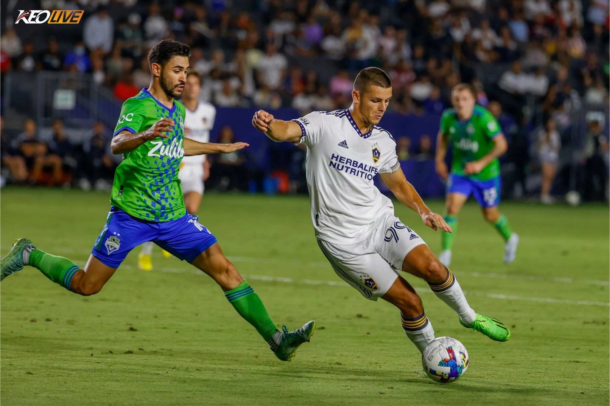 Lần gặp nhau gần nhất LA Galaxy vs Seattle Sounders | Keolive