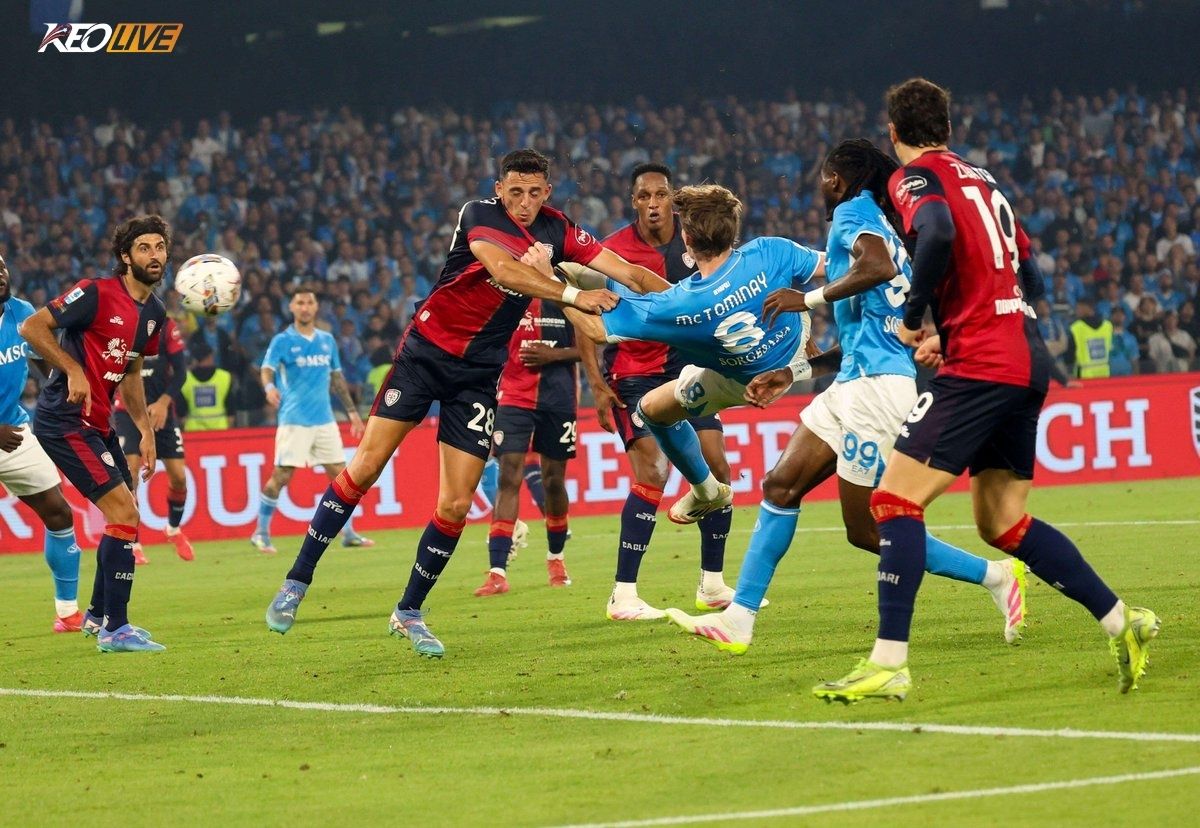 Lần gặp nhau gần nhất Napoli vs Cagliari | Keolive
