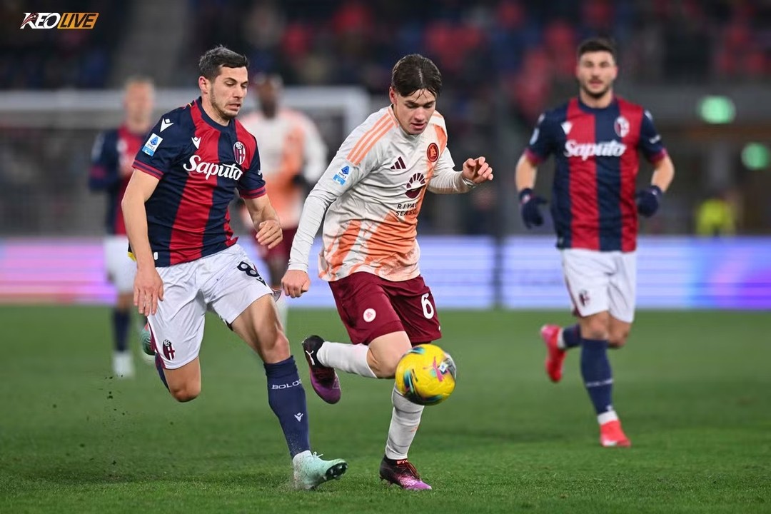 Lần gặp nhau gần nhất Roma vs Bologna | Keolive