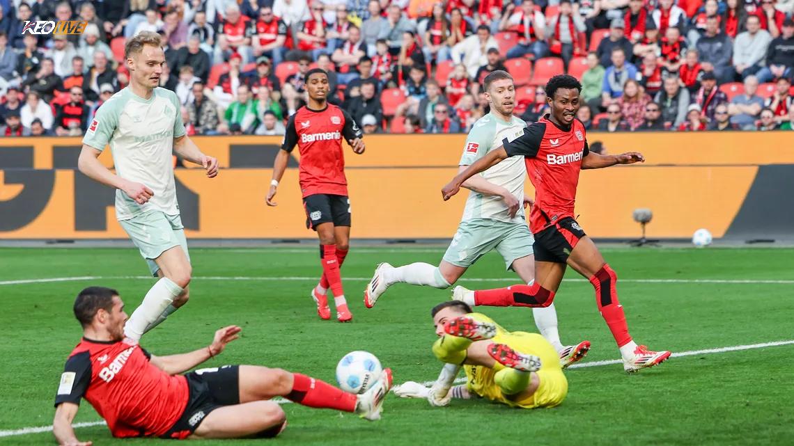 Lần gặp nhau gần nhất Werder Bremen vs Bayer Leverkusen | Keolive