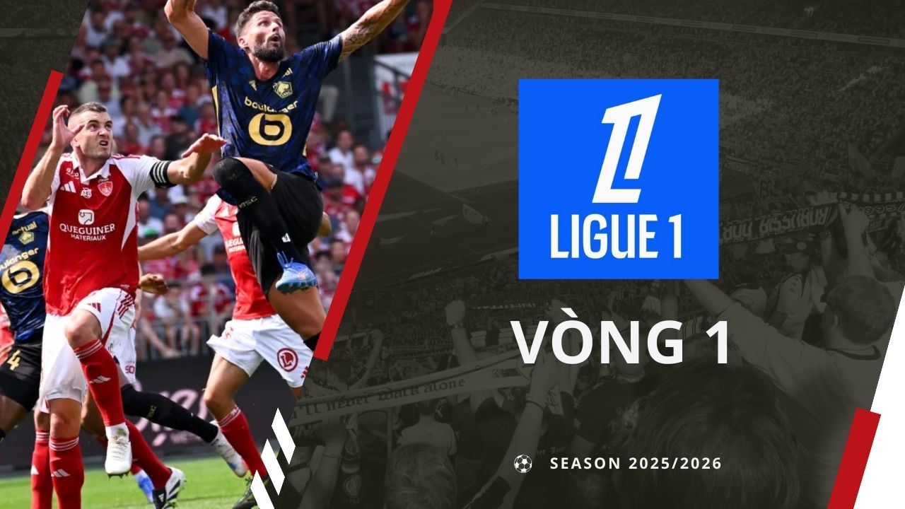Vòng 1 Ligue 1 2025/26 diễn ra với nhiều kết quả bất ngờ và hấp dẫn | Keolive