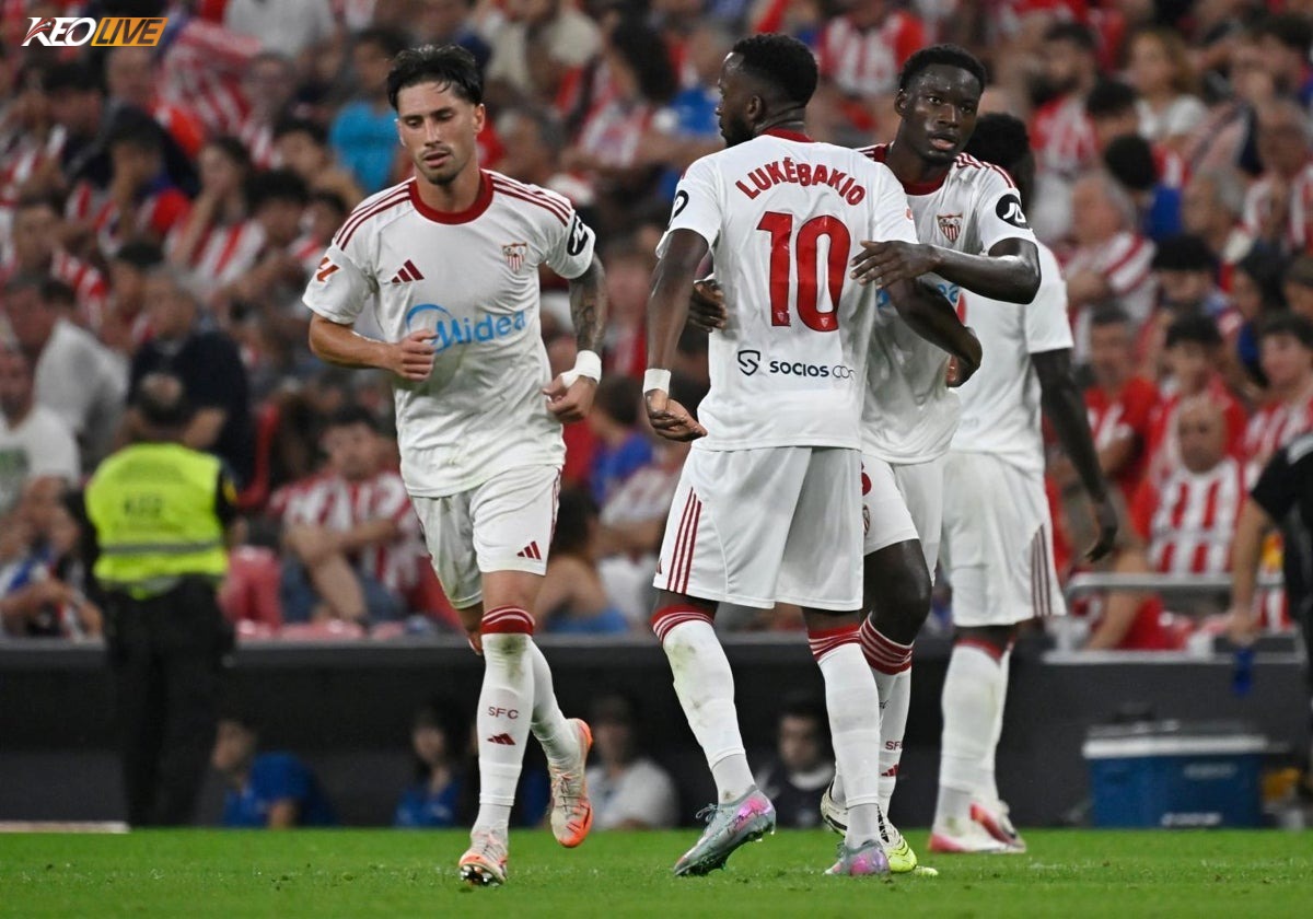 Sevilla gây thất vọng khi trắng tay trước Athletic Bilbao | Keolive