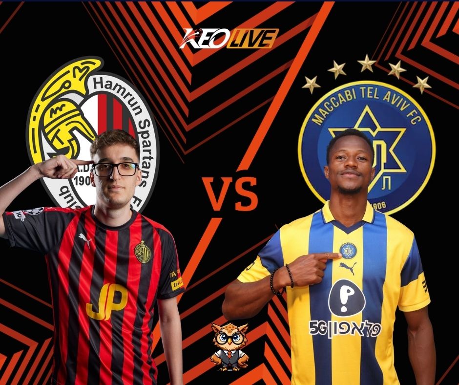 Trận cầu giữa Hamrun Spartans vs Maccabi Tel Aviv | Keolive