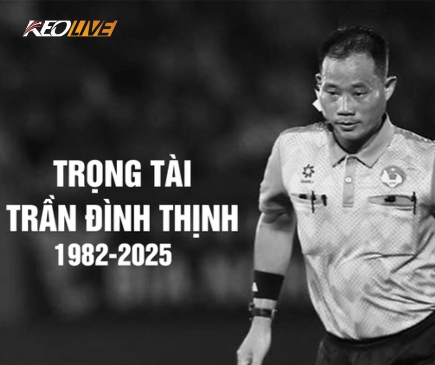 trọng tài Trần Đình Thịnh  | Keolive