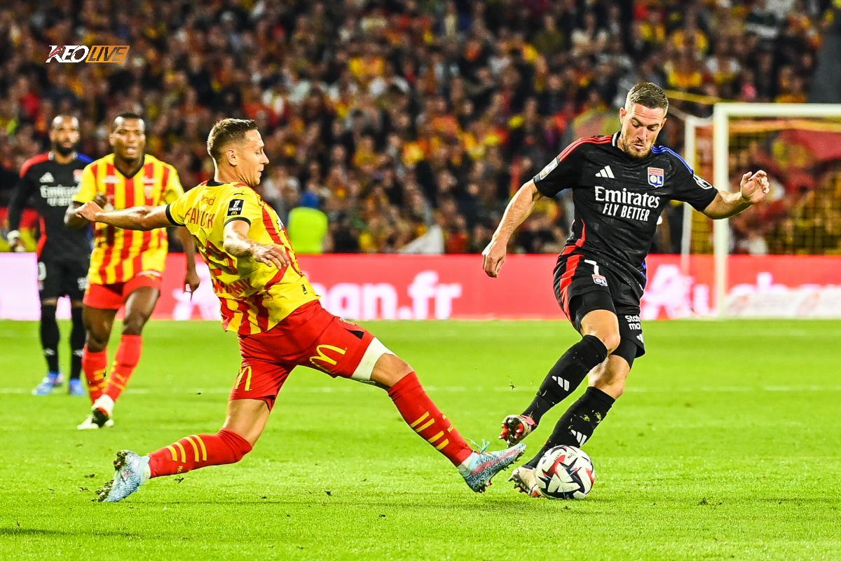 Trận gần nhất của Lens vs Lyon | Keolive