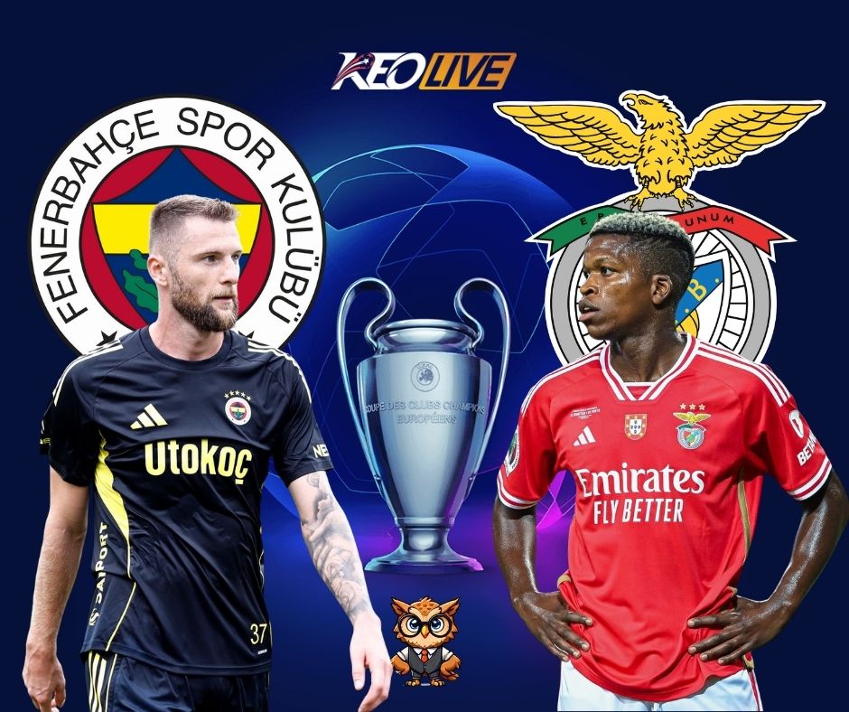 Trận lượt về giữa Fenerbahçe vs Benfica | Keolive