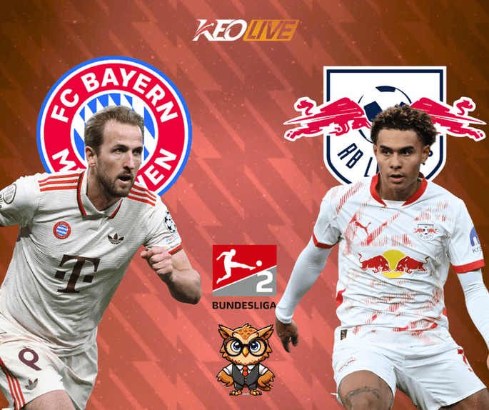 Trận mở màn Bayern Munich vs RB Leipzig | Keolive