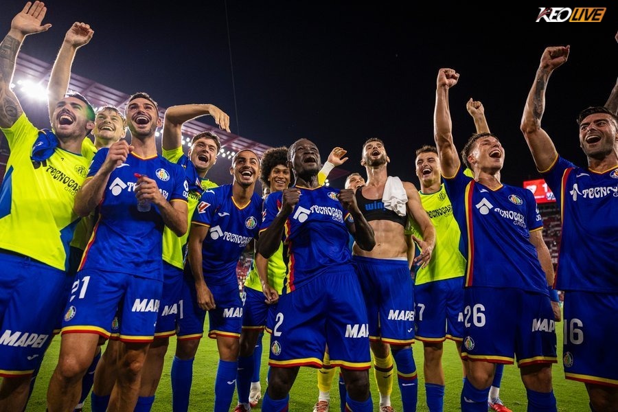 Getafe có 6 điểm sau 2 vòng mở màn mùa giải 2025/26 | Keolive
