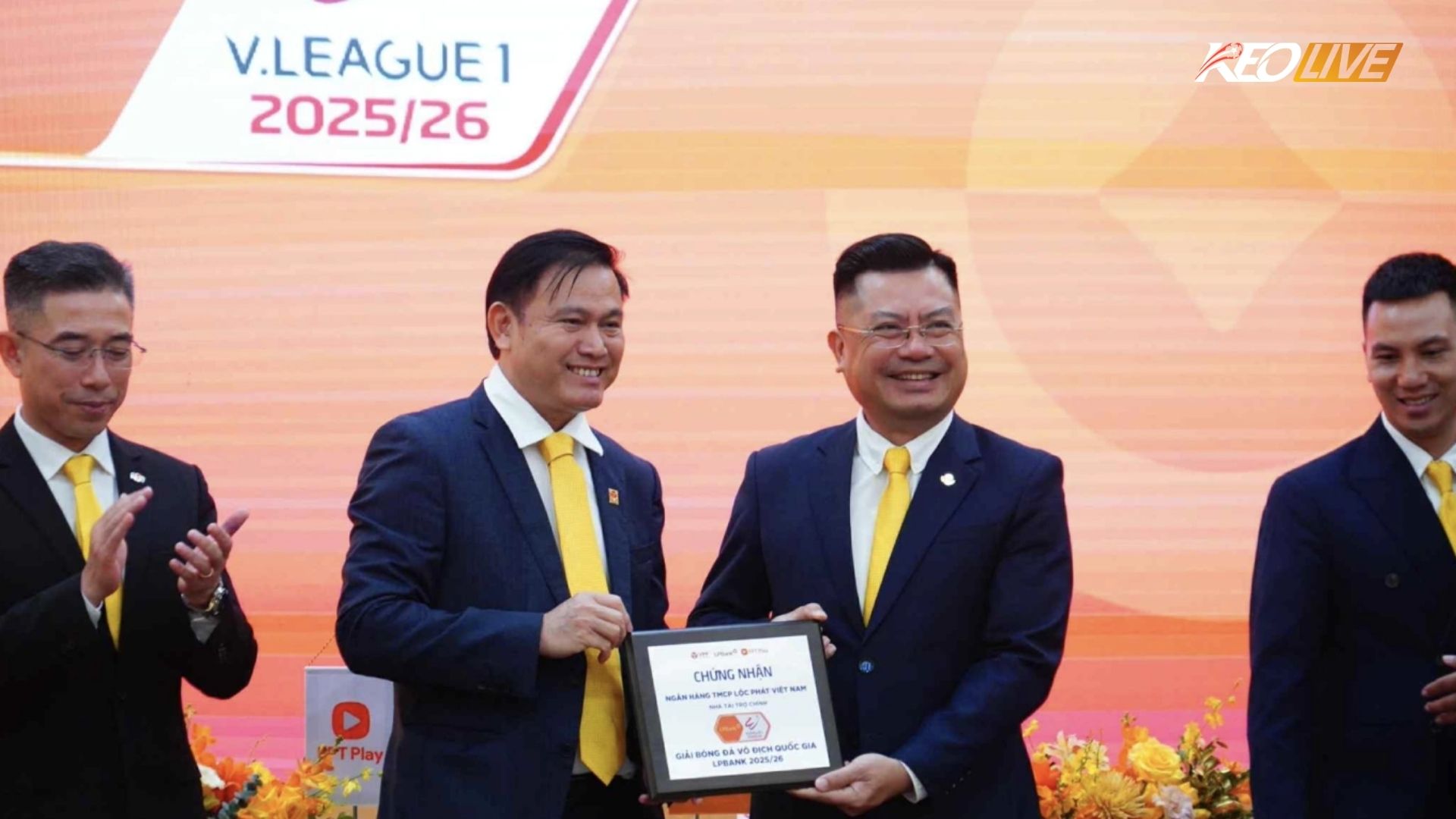 vleague ký kết tài trợ | Keolive