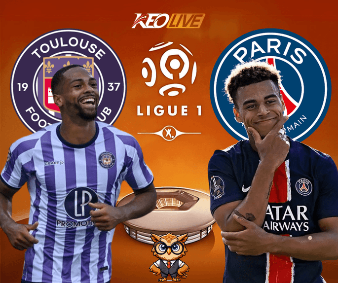 Trận đấu mở màn vòng 3 Toulouse vs PSG | Keolive
