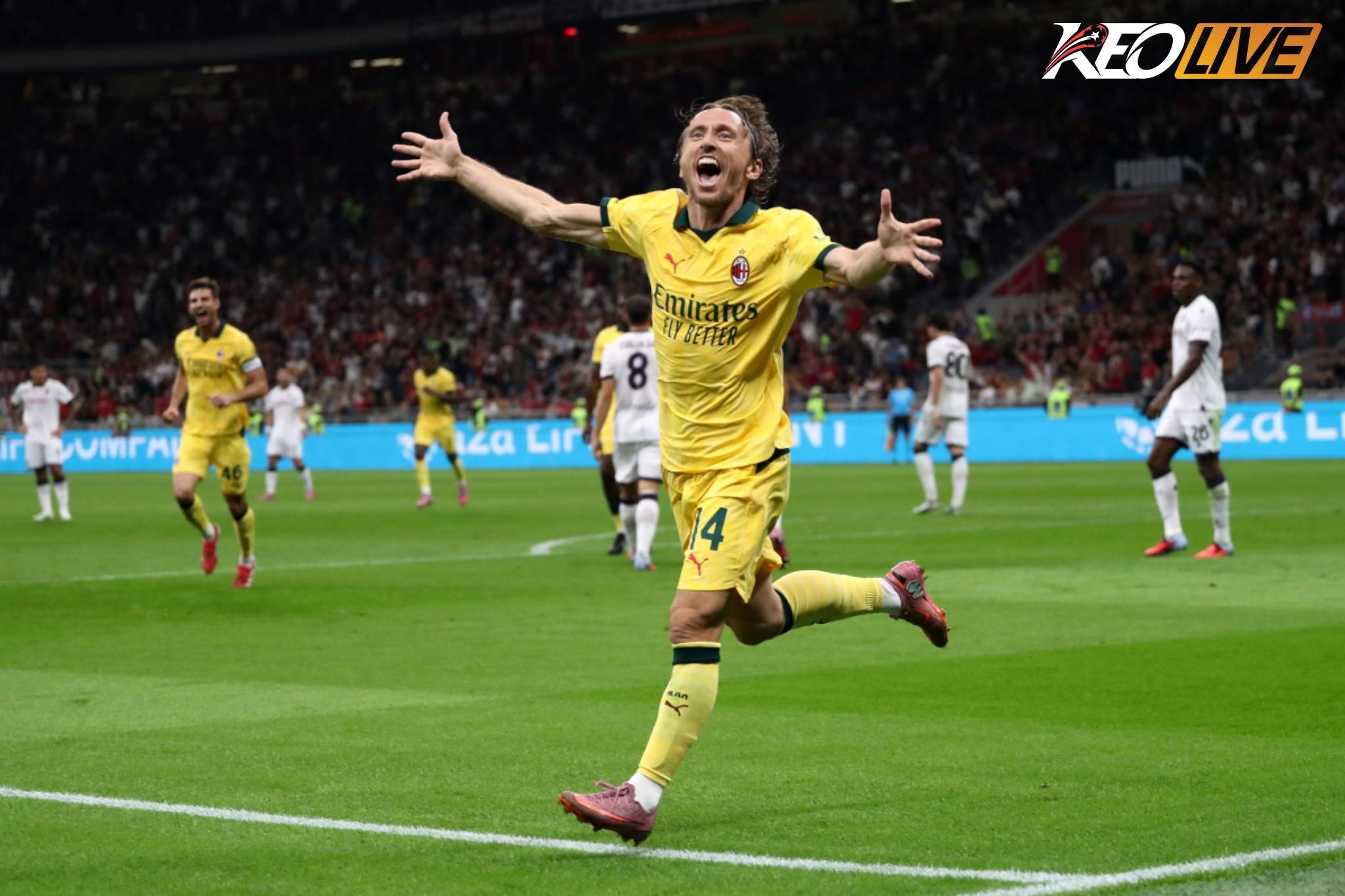 Bàn thắng thứ 105 ở cấp độ CLB của Modric | Keolive