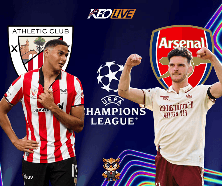 Athletic Club vs Arsenal | Keolive