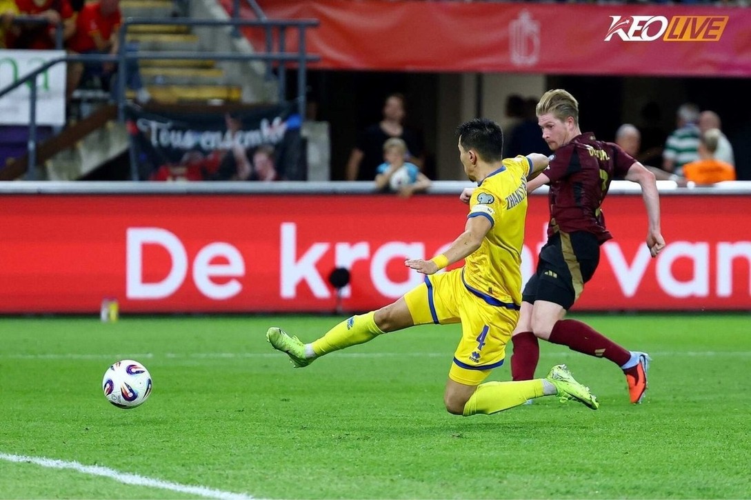 Kevin de Bruyne vẫn là đầu tàu trong lối chơi của Bỉ | Keolive