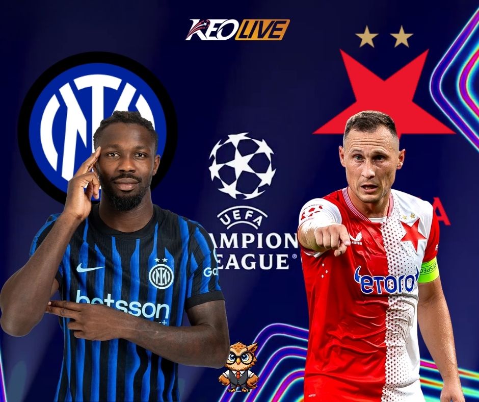 Cuộc đối đầu giữa Inter vs Slavia Praha | Keolive