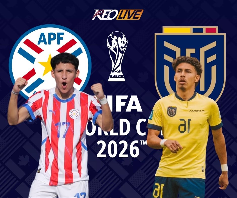 Cuộc đối đầu giữa Paraguay vs Ecuador | Keolive