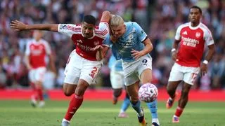 Hình ảnh cho bài Arsenal 1-1 Manchester City: Bất phân thắng bại tại Emirates