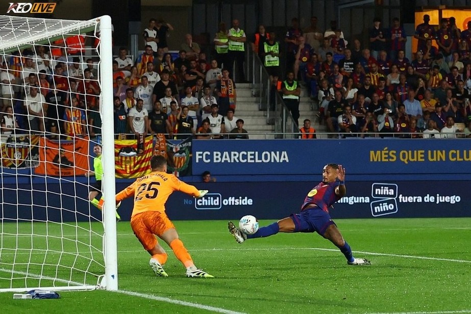 Raphinha nâng tỉ số lên 2-0 | Keolive