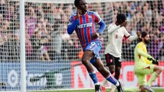 Hình ảnh cho bài Crystal Palace 2-1 Liverpool: Nketiah ghi bàn phút 90+7 hạ gục nhà vua