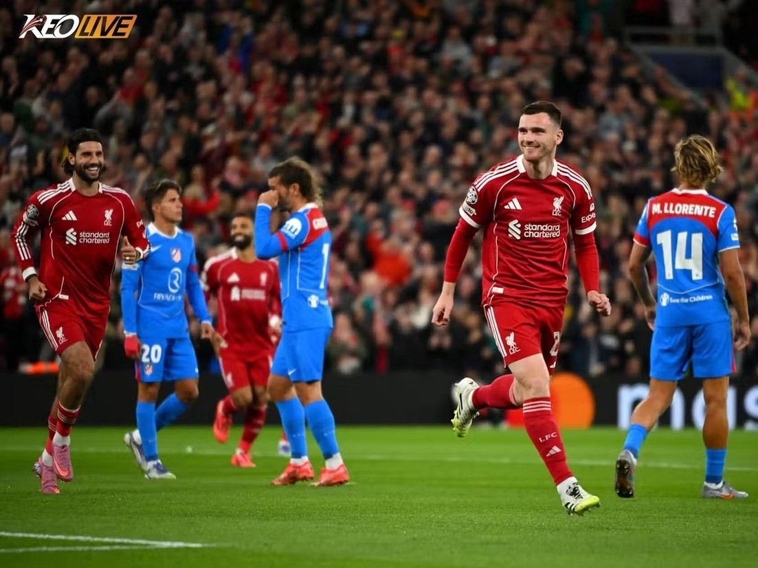 Robertson mở tỉ số cho đội chủ nhà | Keolive