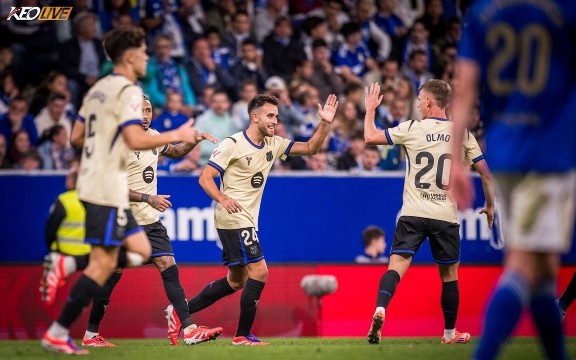 Garcia có mặt đúng chỗ gỡ hòa cho Barca | Keolive
