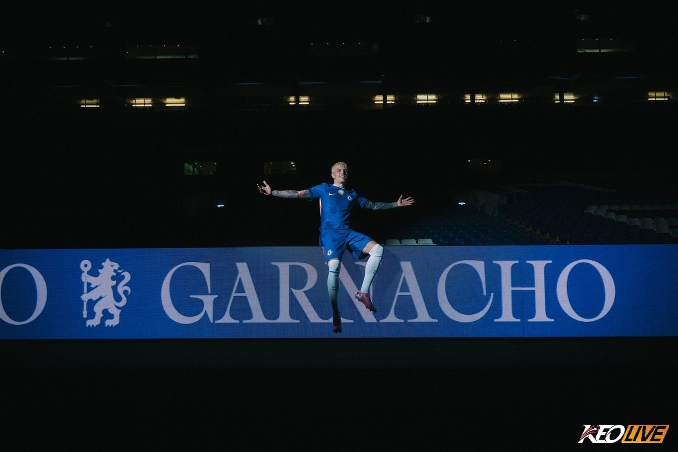 Garnacho cuối cùng được toại nguyện với việc chuyển tới Chelsea | Keolive