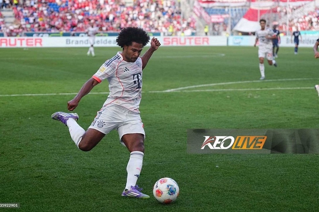 Gnabry ấn định tỉ số 1-4 ở phút 90+9 | Keolive