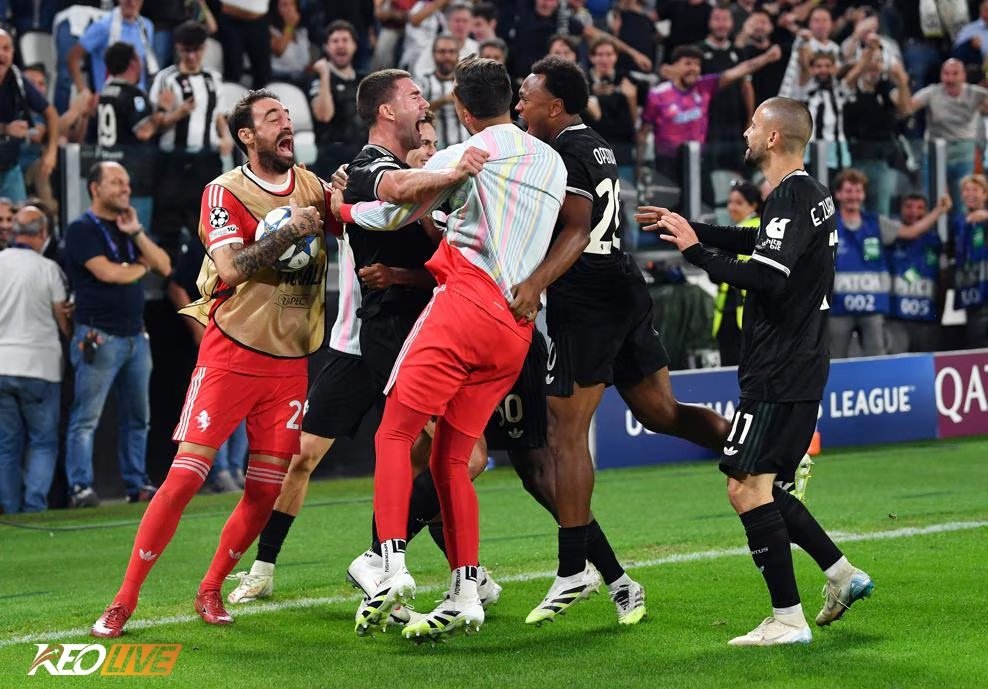 Juventus đã có trận khó tin khác trước Dortmund | Keolive