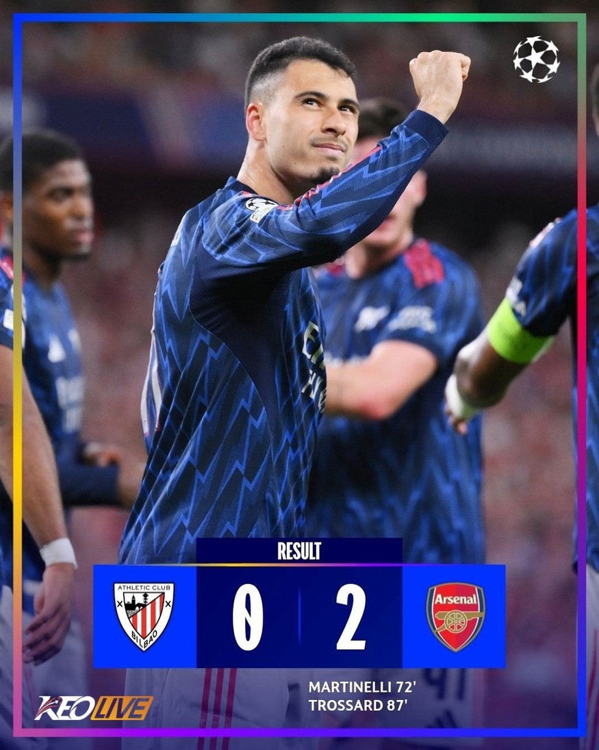 Athletic 0-2 Arsenal | Keolive