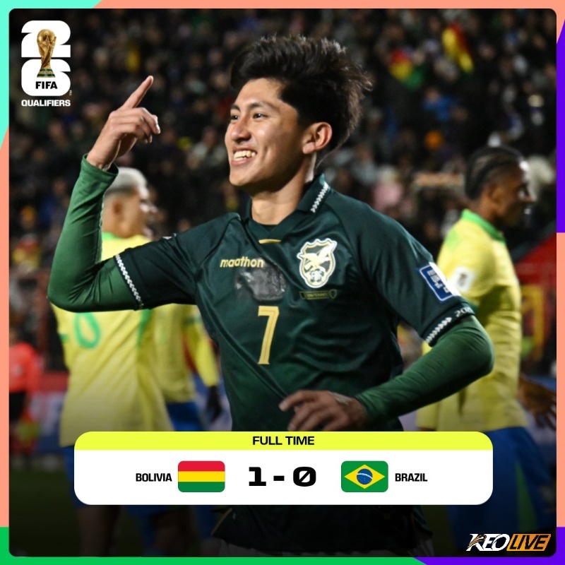 Bolivia 1-0 Brazil | Keolive