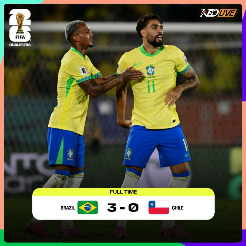 Brazil 3-0 Chile | Keolive