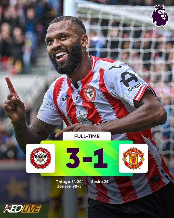 Brentford 3-1 Manchester United | Keolive