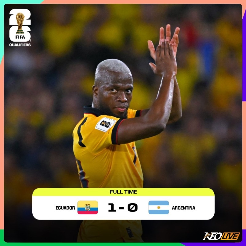 Ecuador 1-0 Argentina | Keolive