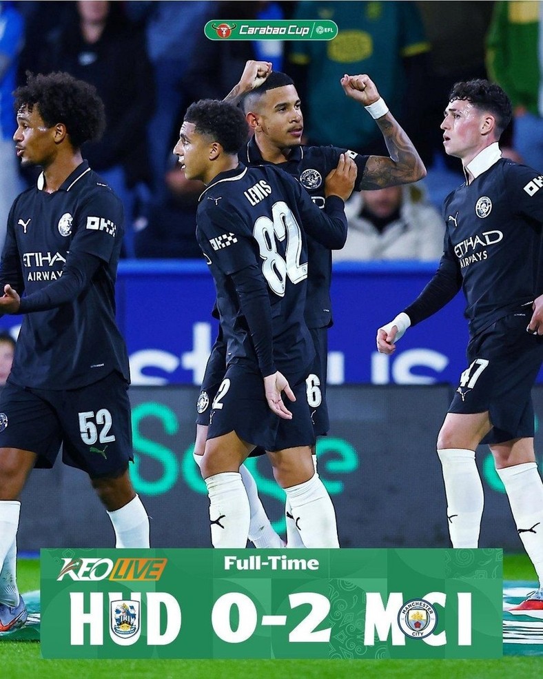 Huddersfield 0-2 Manchester City | Keolive