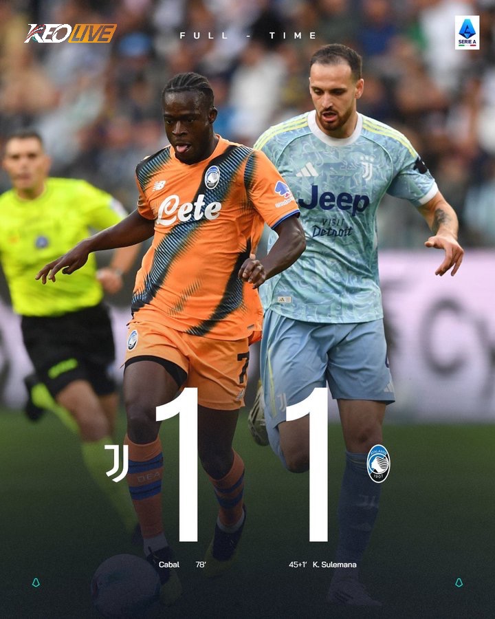 Juventus 1-1 Atalanta | Keolive