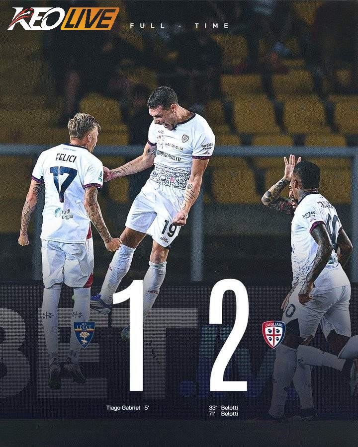 Lecce 1-2 Cagliari | Keolive