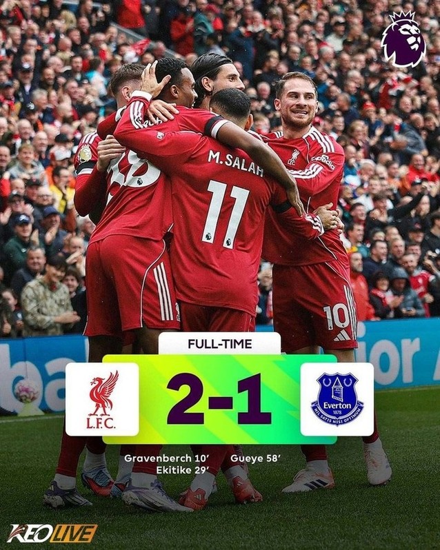 Liverpool 2-1 Everton | Keolive